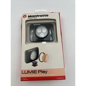 Manfrotto MLUMIEPL-BK 3 Bright LED Light Lumimuse